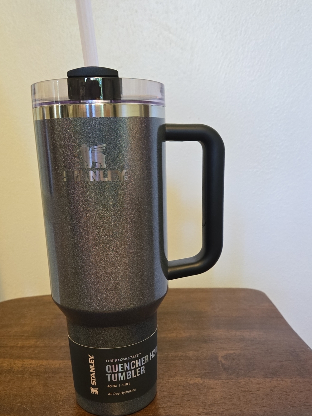 Stanley Midnight Glitz 40oz Quencher Cup New with Tags